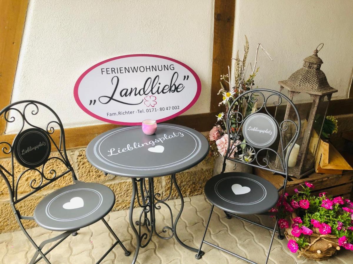 Ferienwohnung Landliebe Rudolstadt Exteriér fotografie